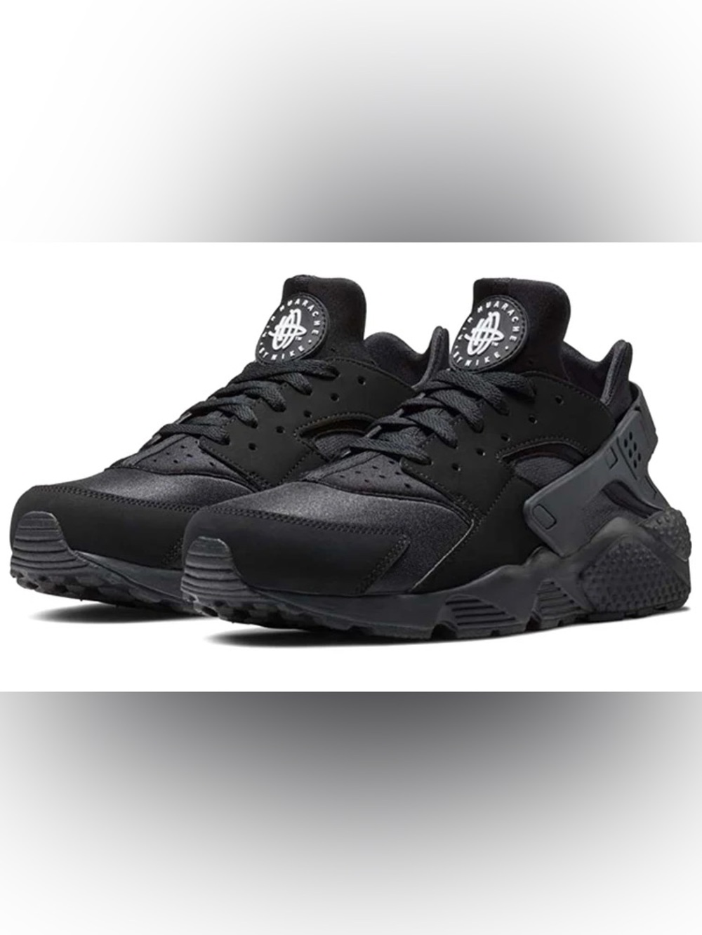 Nike Men’s Air Huarache Triple Black Sneakers